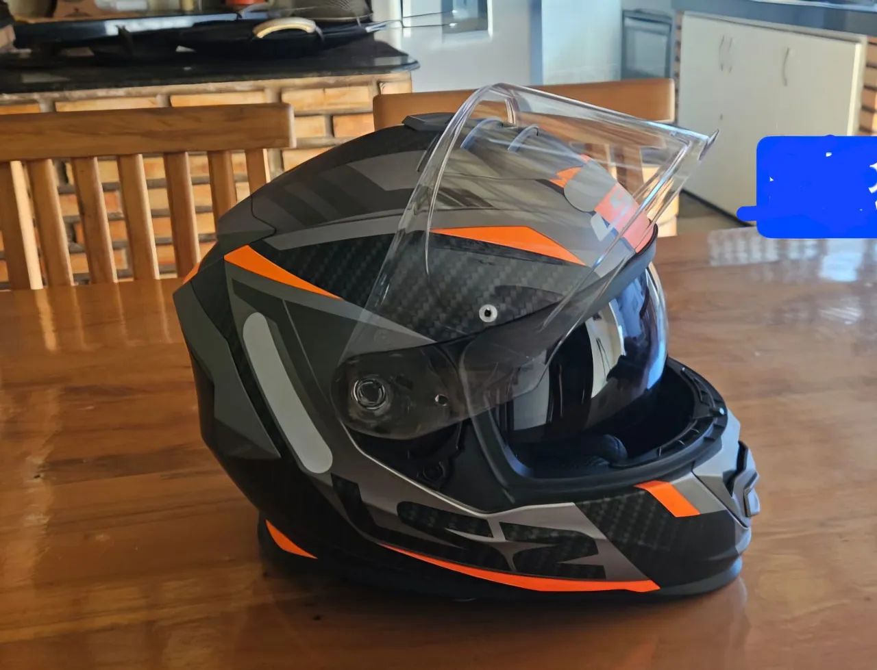 Capacete LS2 Storm Ff800,número 58 - Foto 2