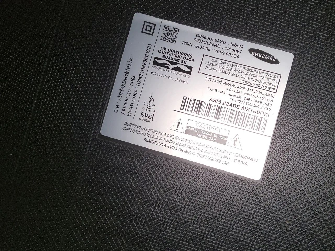 TV Samsung 48 polegadas PONTO DE LUZ NA TELA - Foto 5