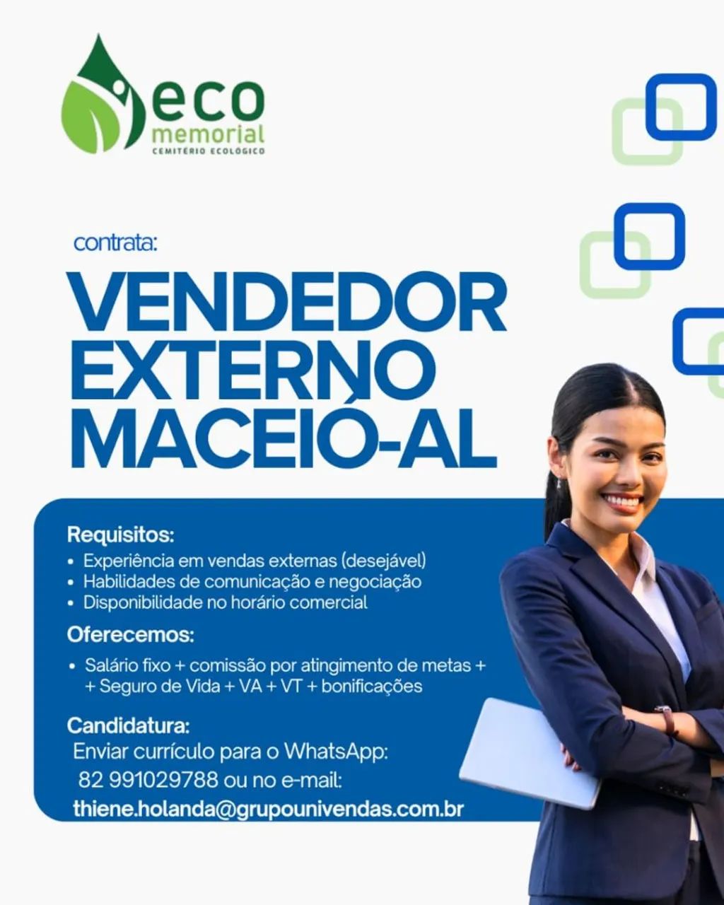Vaga de emprego! Maceió 