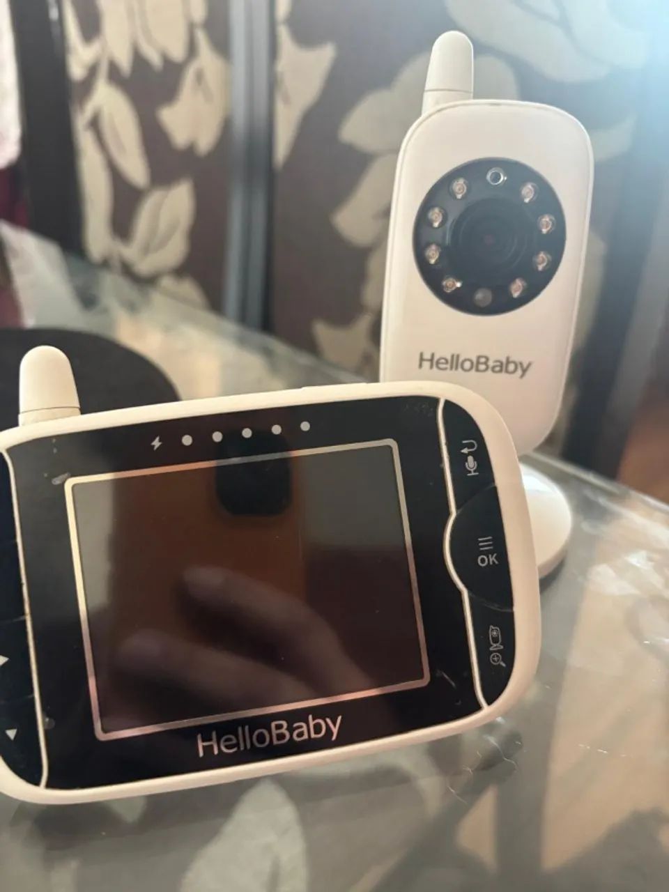 Babá Eletrônica HelloBaby HB32 + Câmera | Visão Noturna + Áudio