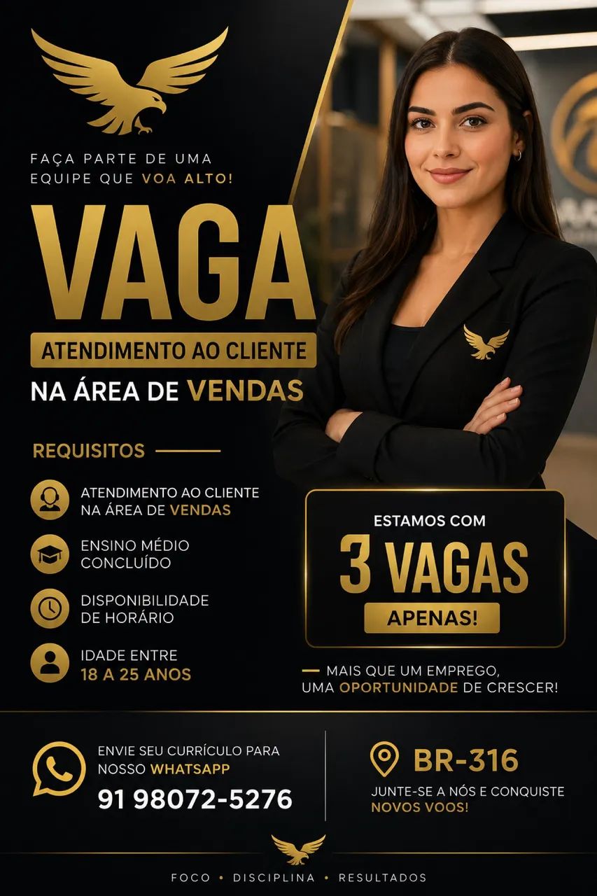 VAGA DE EMPREGO 