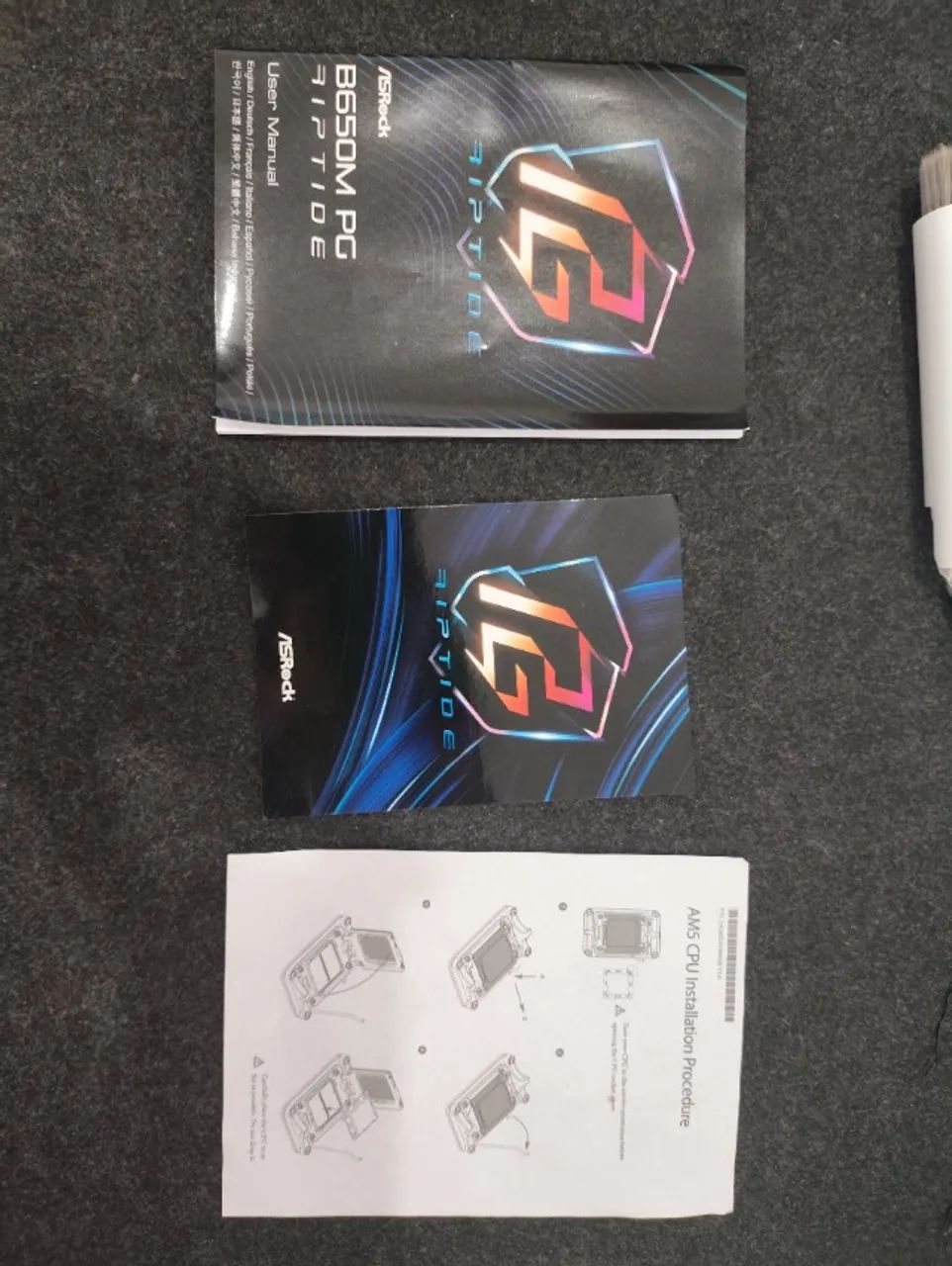 Placa mãe - Asrock B650m PG Riptide + nota fiscal - Foto 3