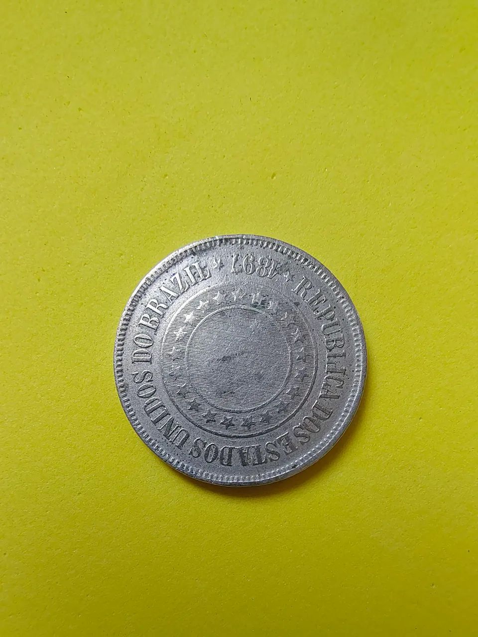 Moedas cédulas antigas  200 Reis de 1889 - Foto 2