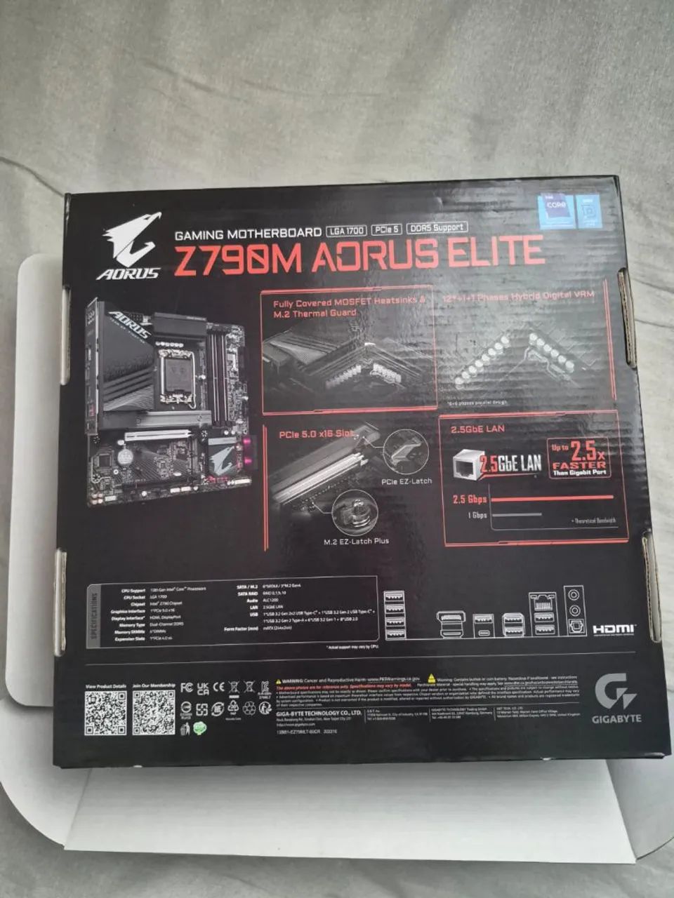 Placa Mãe Z790M - Aorus Elite  - Foto 2