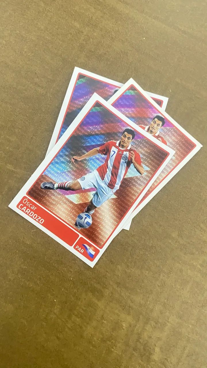 Figurinhas Copa America - Oscar Cardoso  - Foto 3