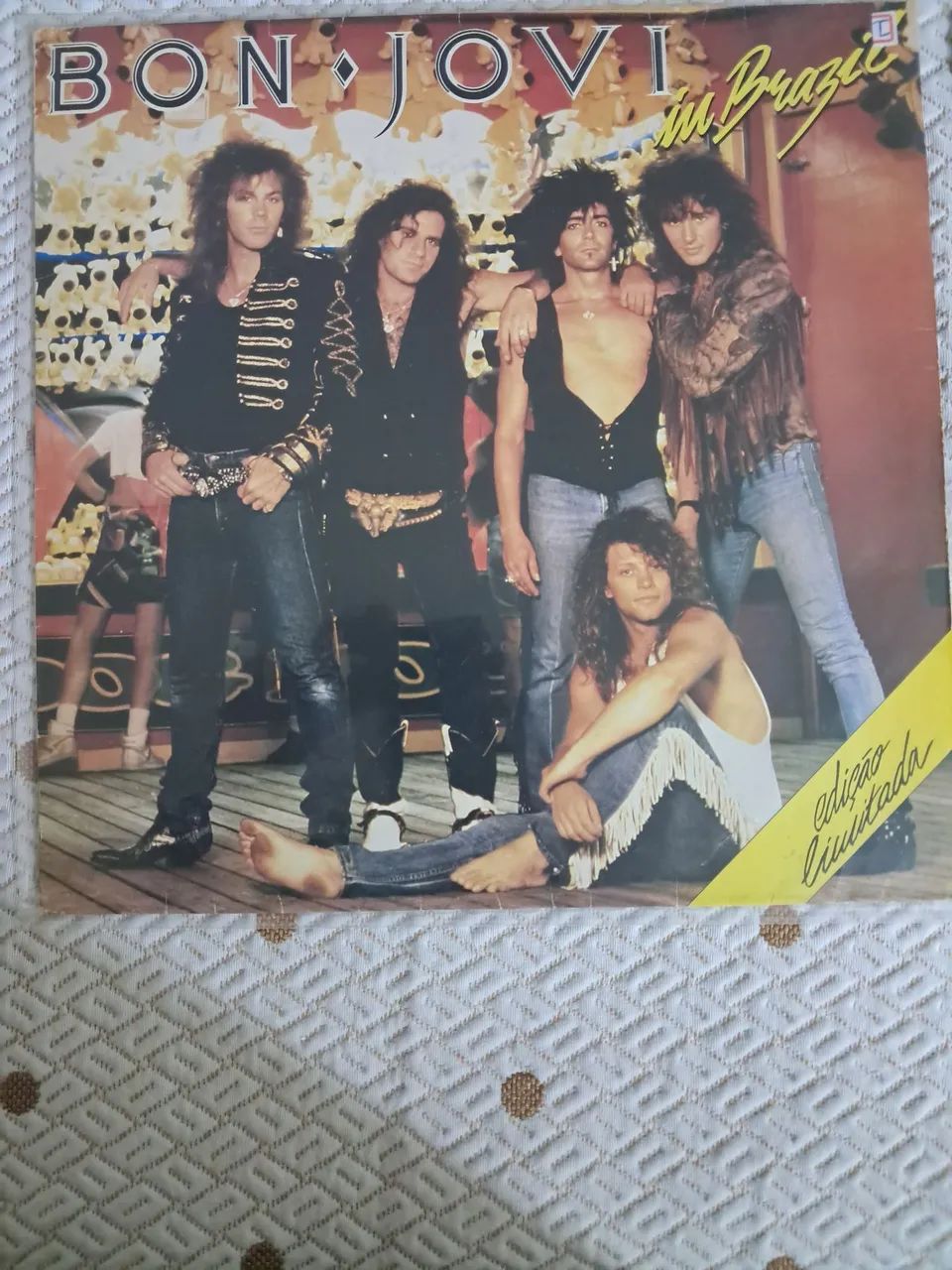 Disco de vinil bon jovi