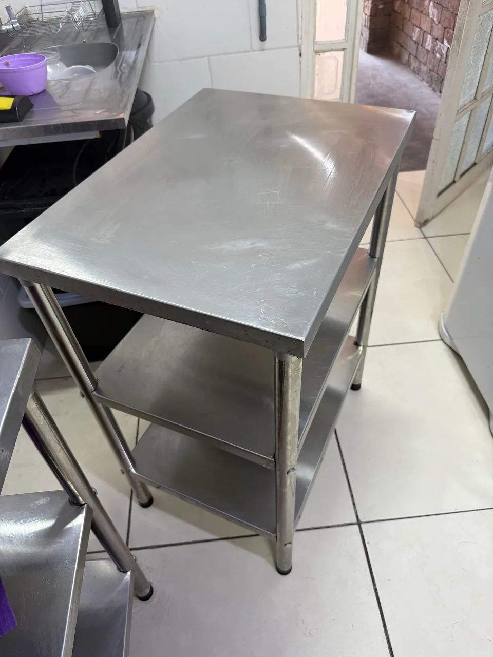 Bancada/mesa inox Cozinha  - Foto 3