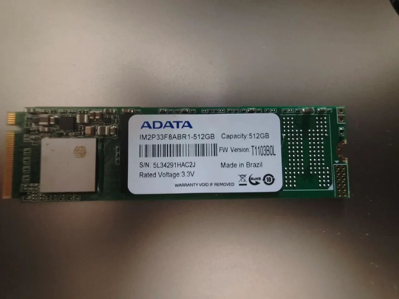 SSD NVme 512GB