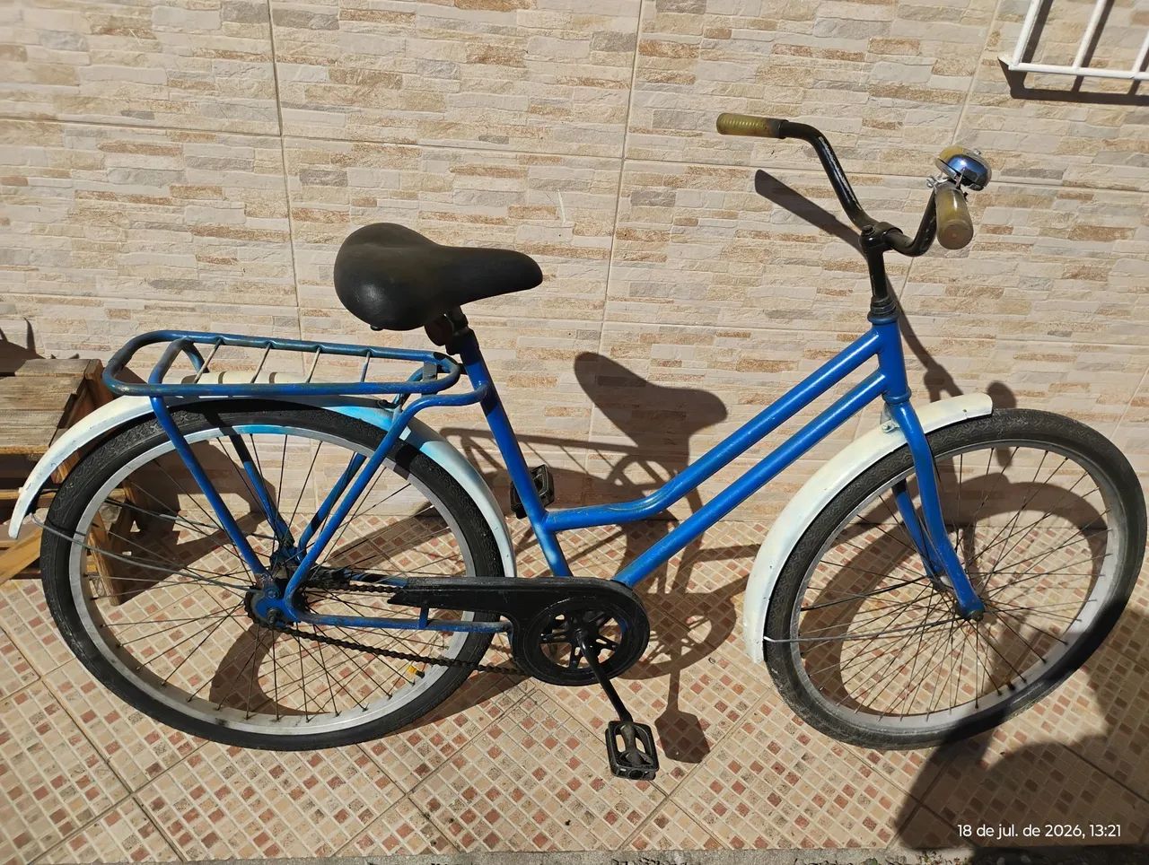 Bicicleta Monark antiga freio de pé 