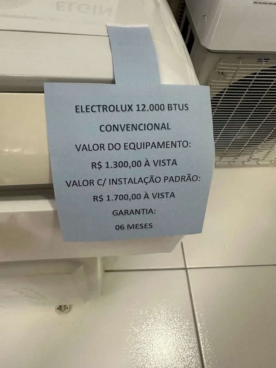 Ar condicionado Electrolux 12.000 btus conv - Foto 2