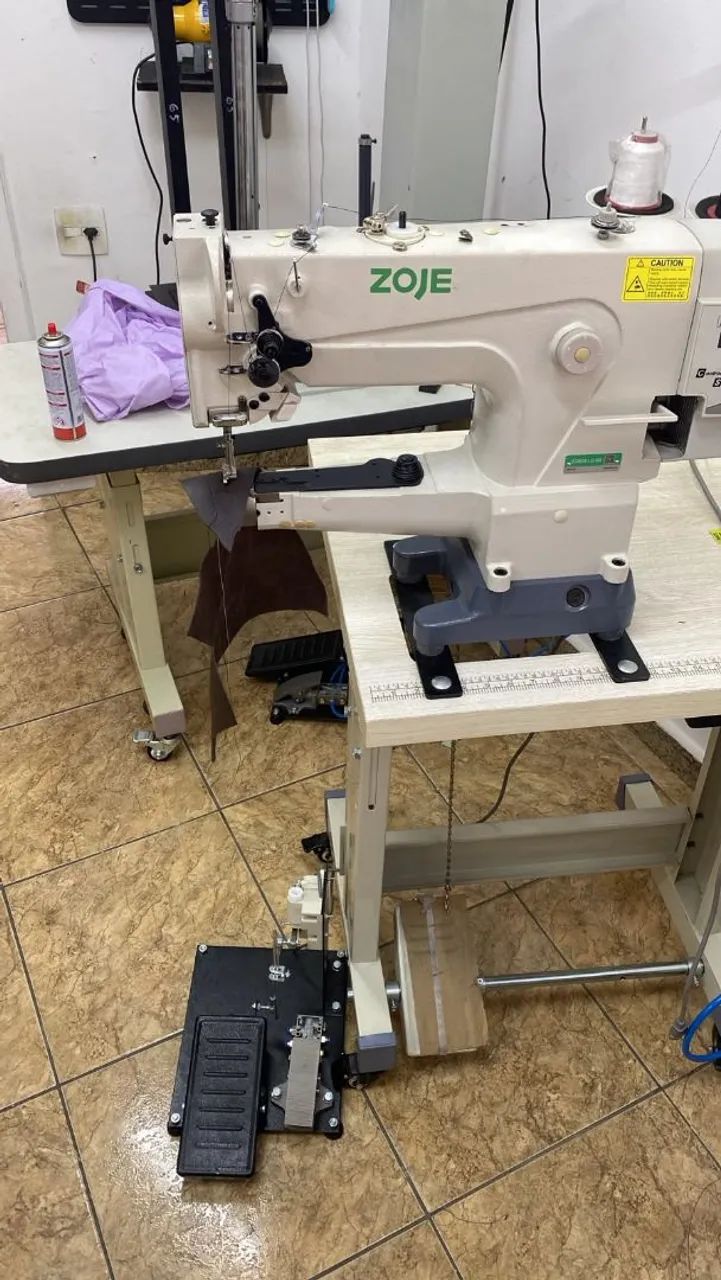 Máquina industrial de braço eletrônica da Zoje completa  - Foto 2