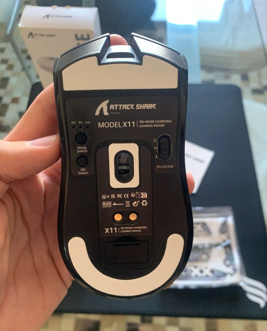 Mouse Gamer Attack Shark X11 - Foto 4