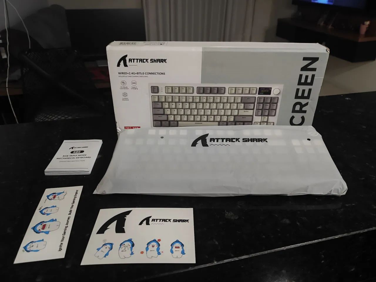 Teclado Gamer - Attack Shark k86 - Foto 3