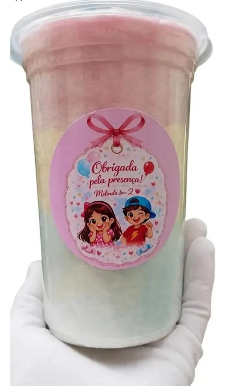 Algodão Doce no Copo - Foto 5