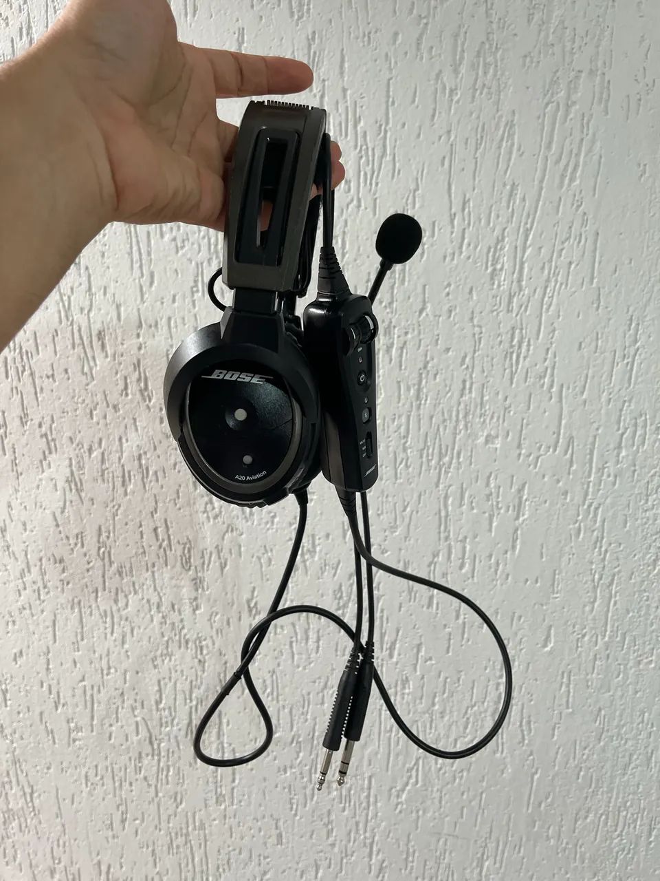 Fone Bose A20 Bluetooth Dual Plug - Foto 4
