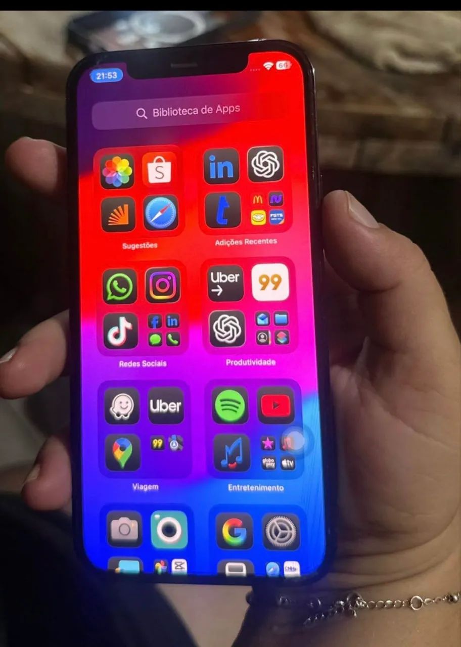 Vendo iPhone 12 Pro azul marinho  - Foto 4