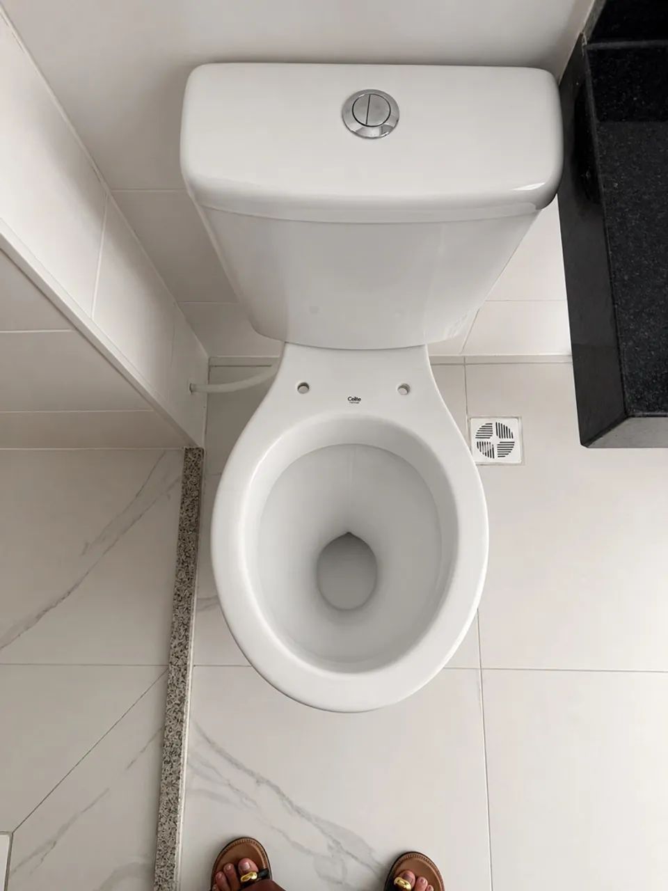 Vaso Sanitário com Caixa Acoplada Branco 3 e 6 litros Eco Plus Celite
