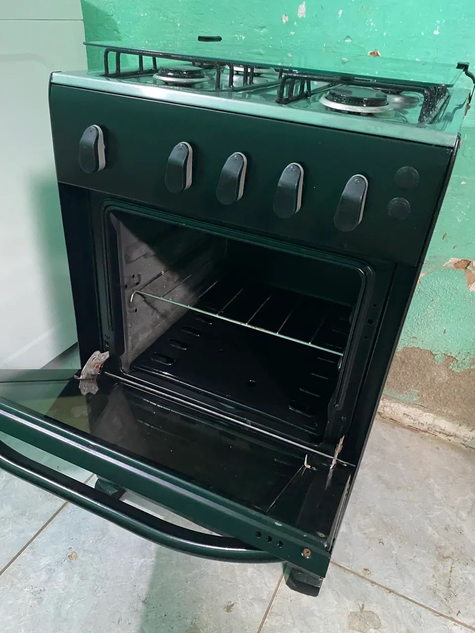 Fogão esmaltec 4 boca seminovo 
