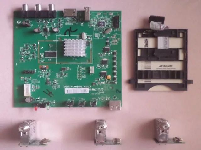 Placa Principal Receptor Centuri B2 ( Defeito ) - Foto 2