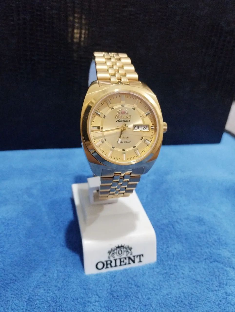 Orient heritage automático dourado zero!!