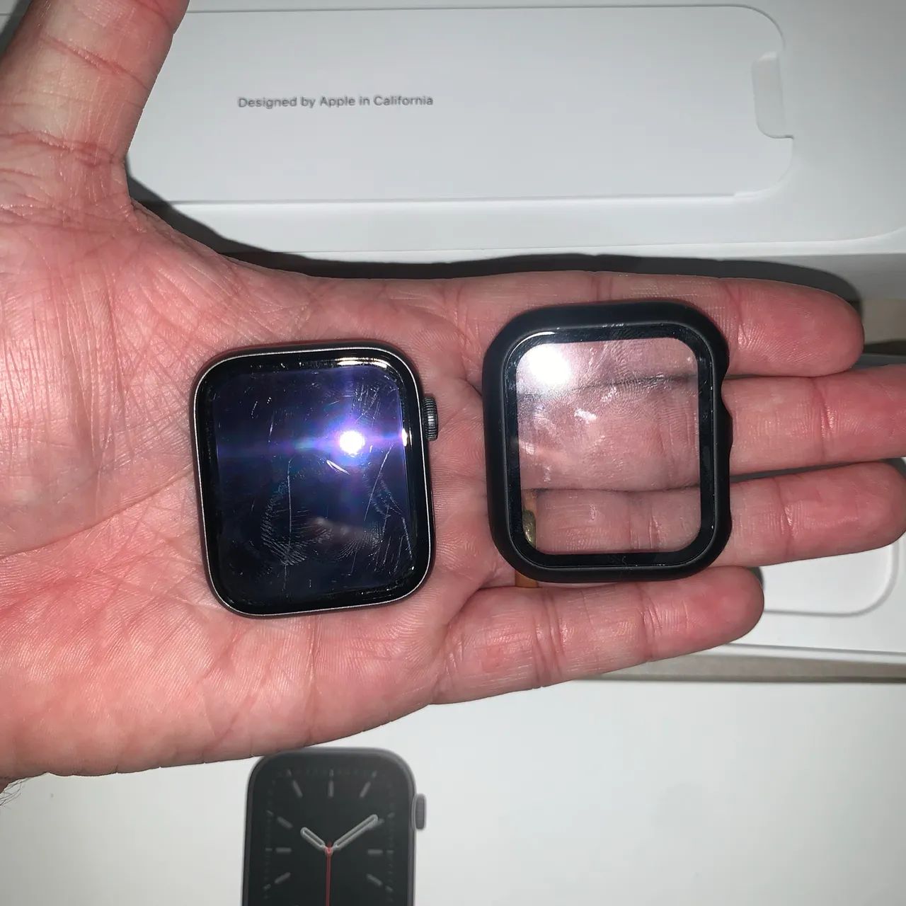 Applewatch seris 6 44mm com defeito - Foto 3
