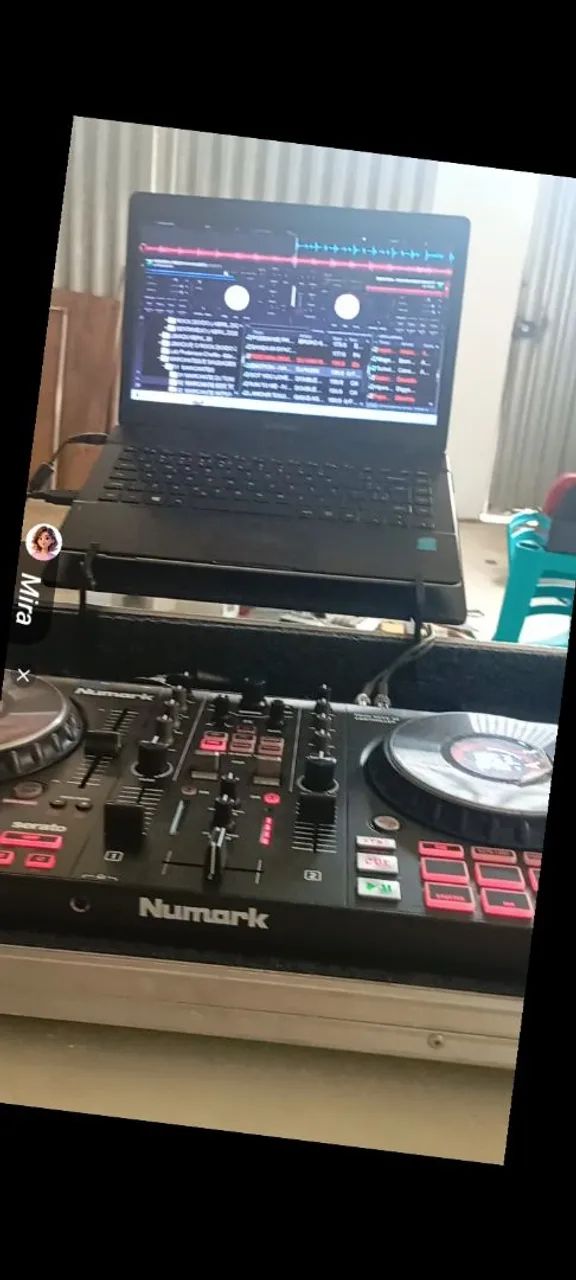 Controladora numark plantium + case da somcase! - Foto 3