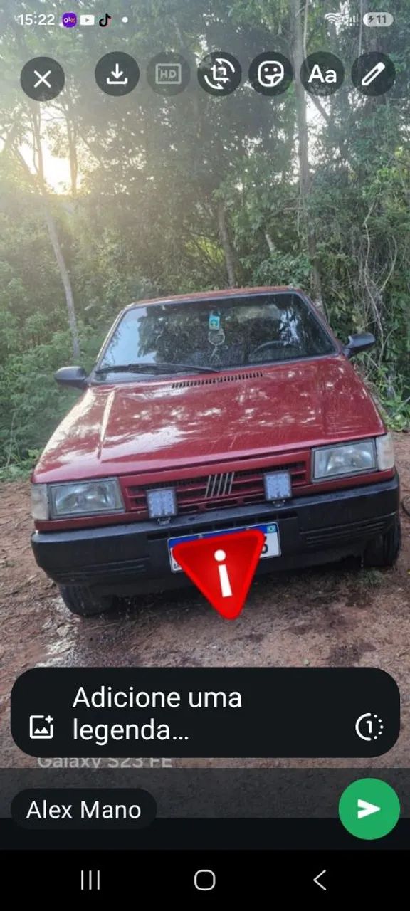 Fiat Uno Mille/ Mille EX/ Smart 2P (álcool) 2000