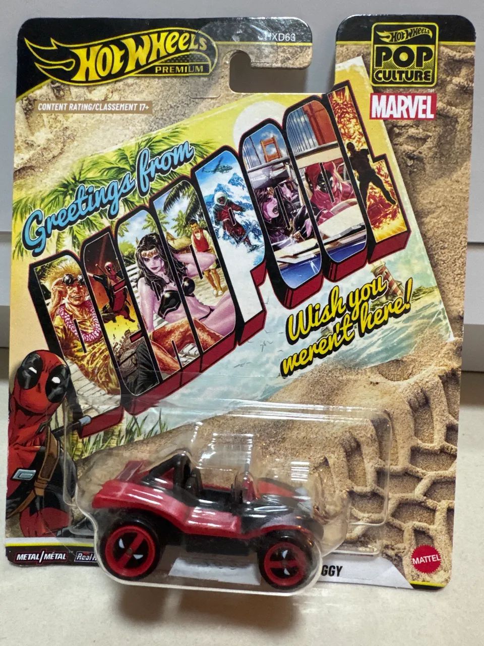 Hot wheels Dead pool spider mobile 