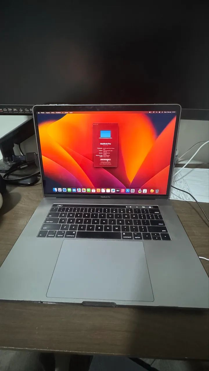 MacBook Pro 2017 A1707 15,4" estado de novo  - Foto 5