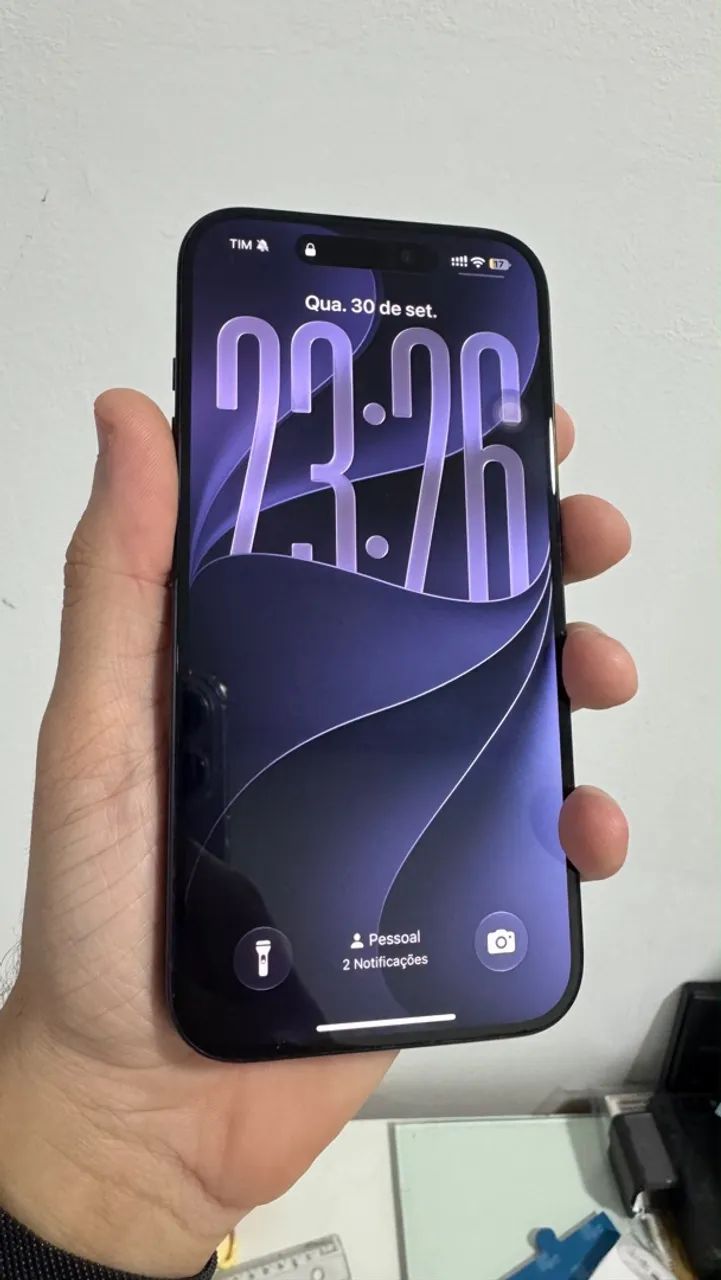 IPhone 15 Pro Azul 86% sem marcas - Foto 3