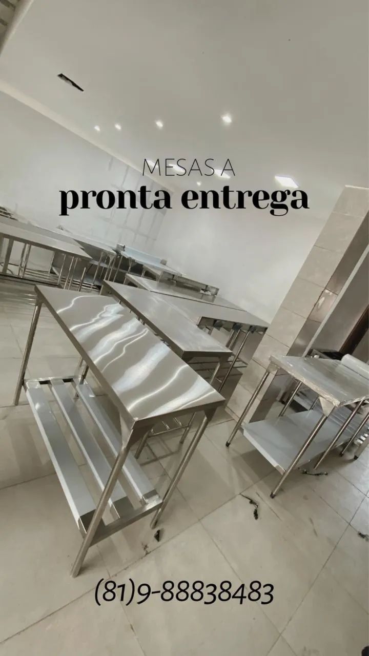 Mesa inox- fabricante