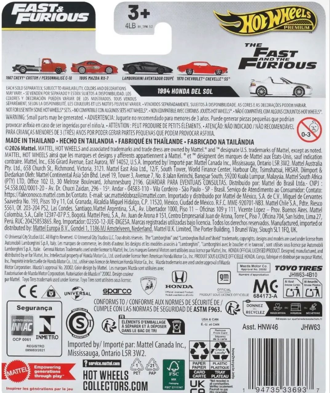 Hot Wheels premium Del Sol - Foto 4