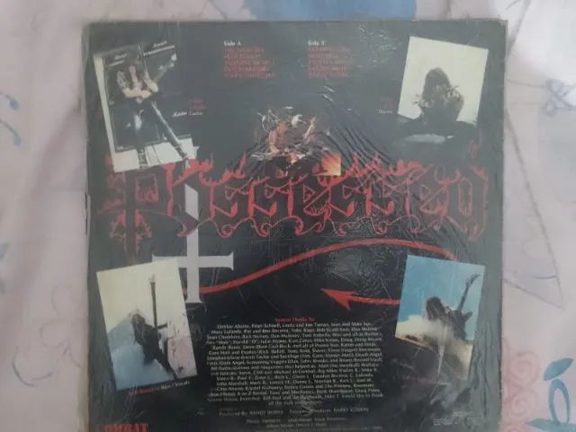 POSSESSED - SEVEN CHURCHES - LP VINIL