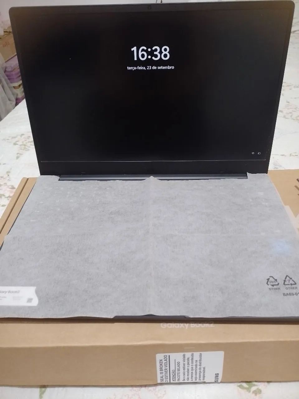 Vendo notebook Samsung Galaxy book2 SSD processador Intel coreI5 semi novo  - Foto 4