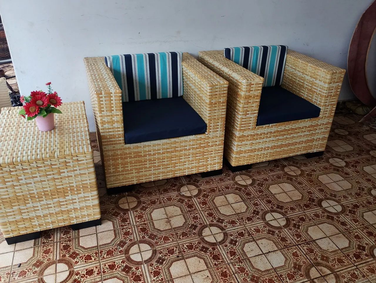 Jogo de poltronas de área esterna  - Foto 4