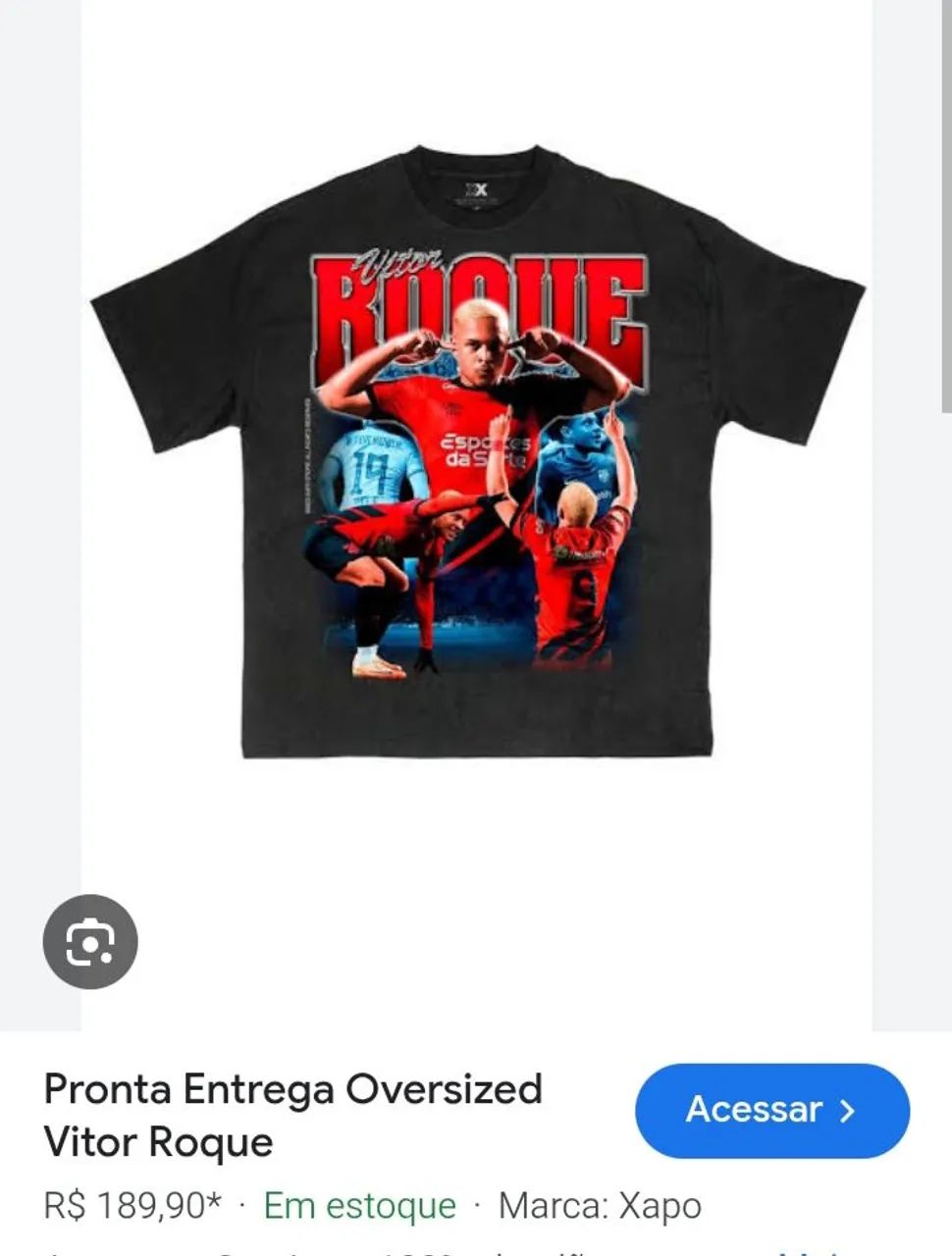 Camiseta Vitor Roque G  - Foto 3