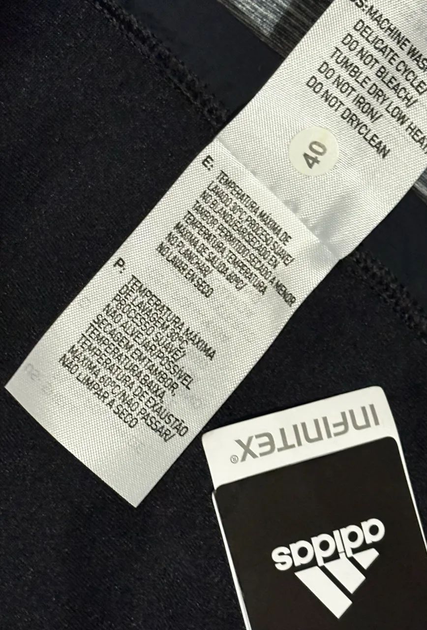 Sunga ADIDAS, NOVA. Cor Preto com recortes em Azul. - Foto 5