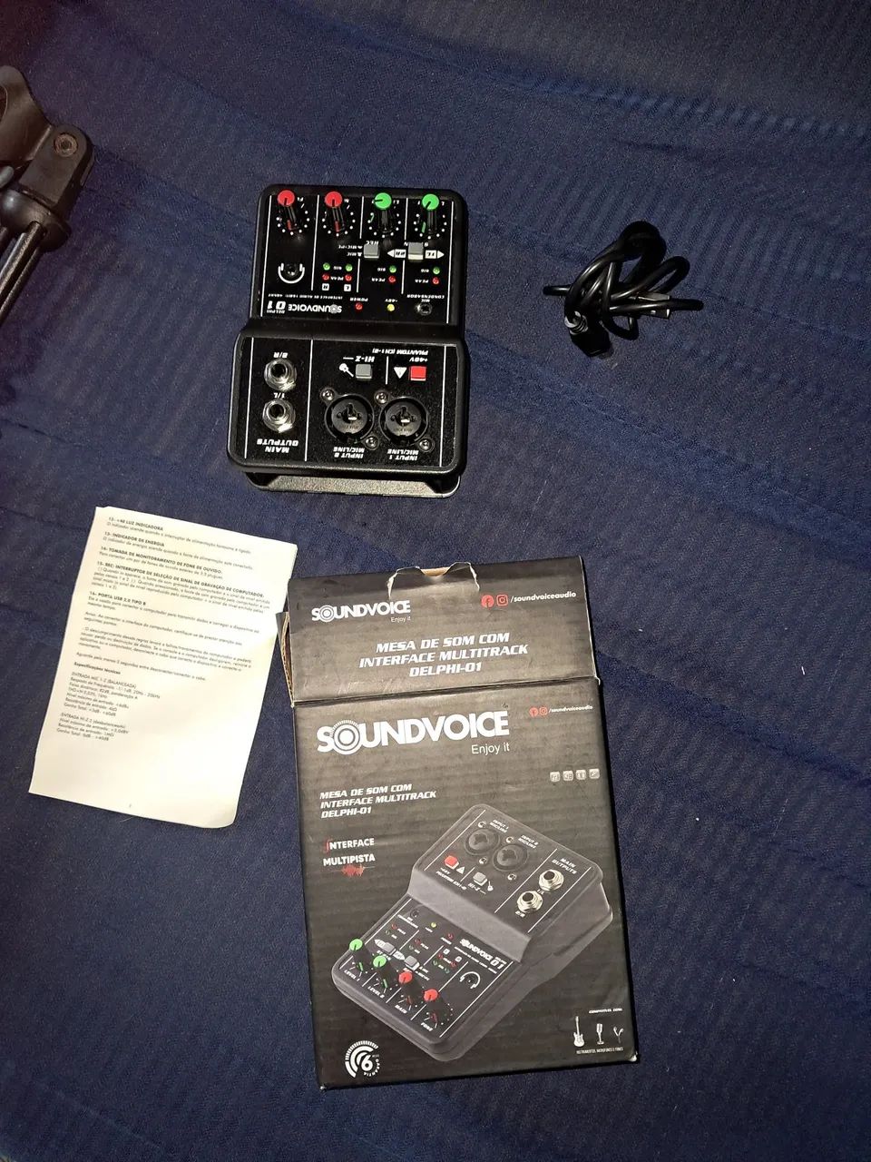 Vendo equipamentos microfone para podcasts - Foto 2