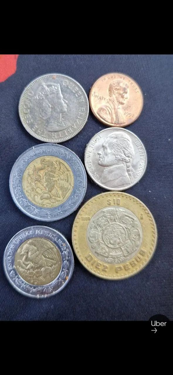 Moedas antigas 