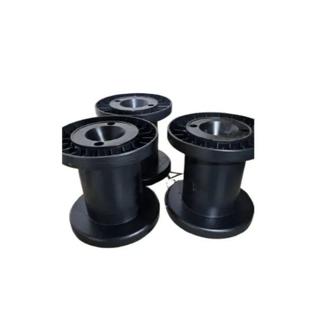 Carretel de Plastico Preto  - Foto 3