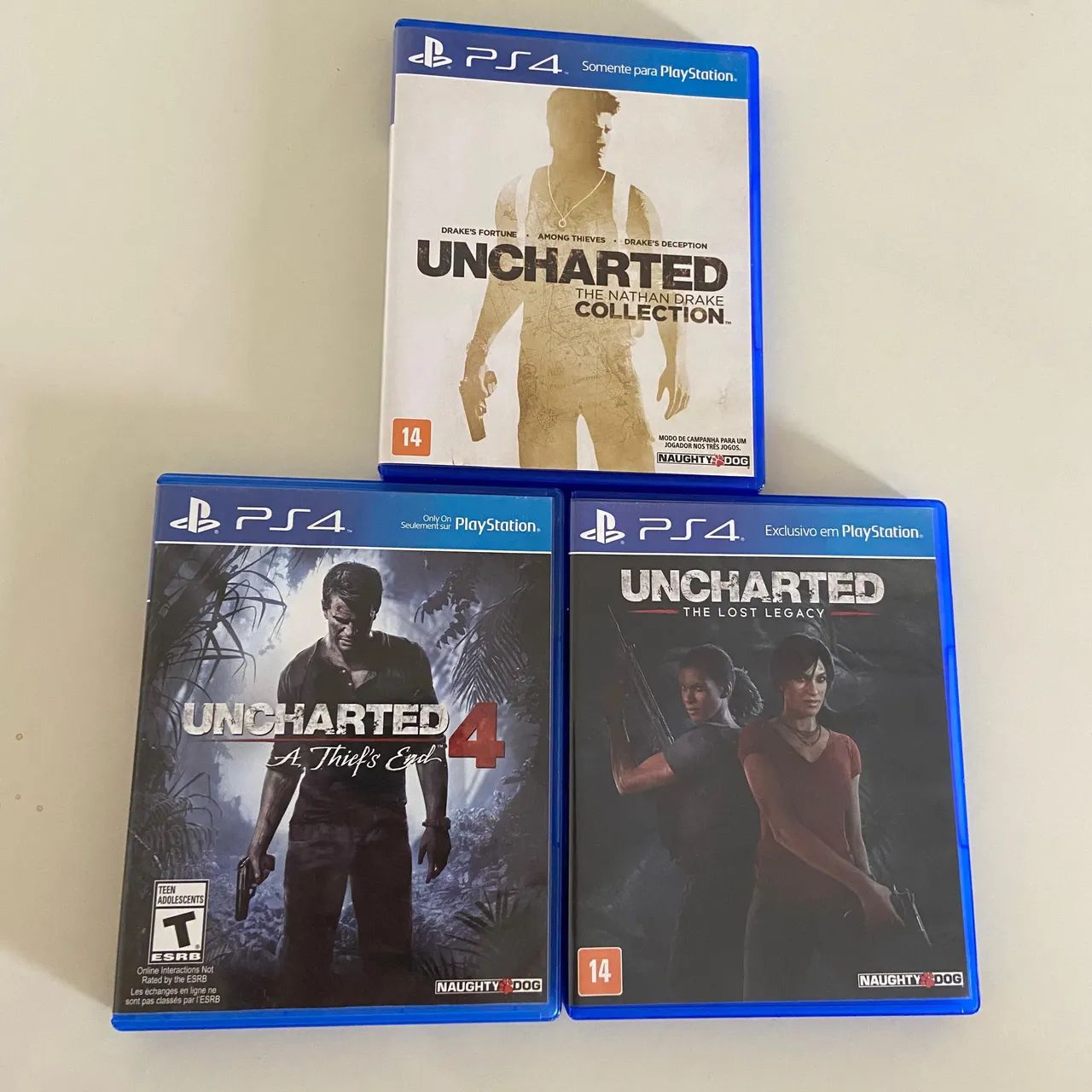 Coleção Uncharted PS4