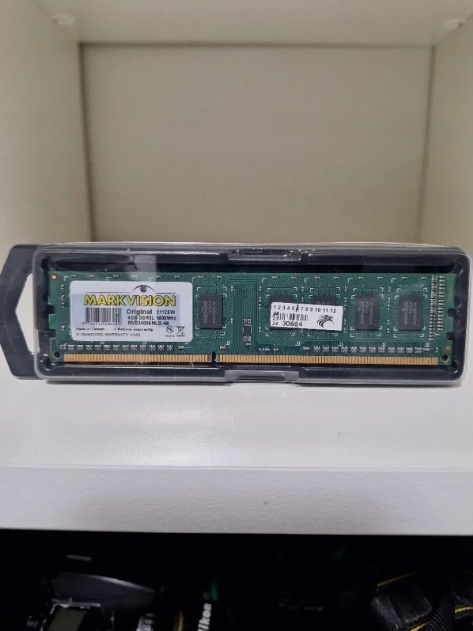 Kit 8 bancos de memória de 4GB DDR3 1600 MHz Markvision - Novos! - Foto 3
