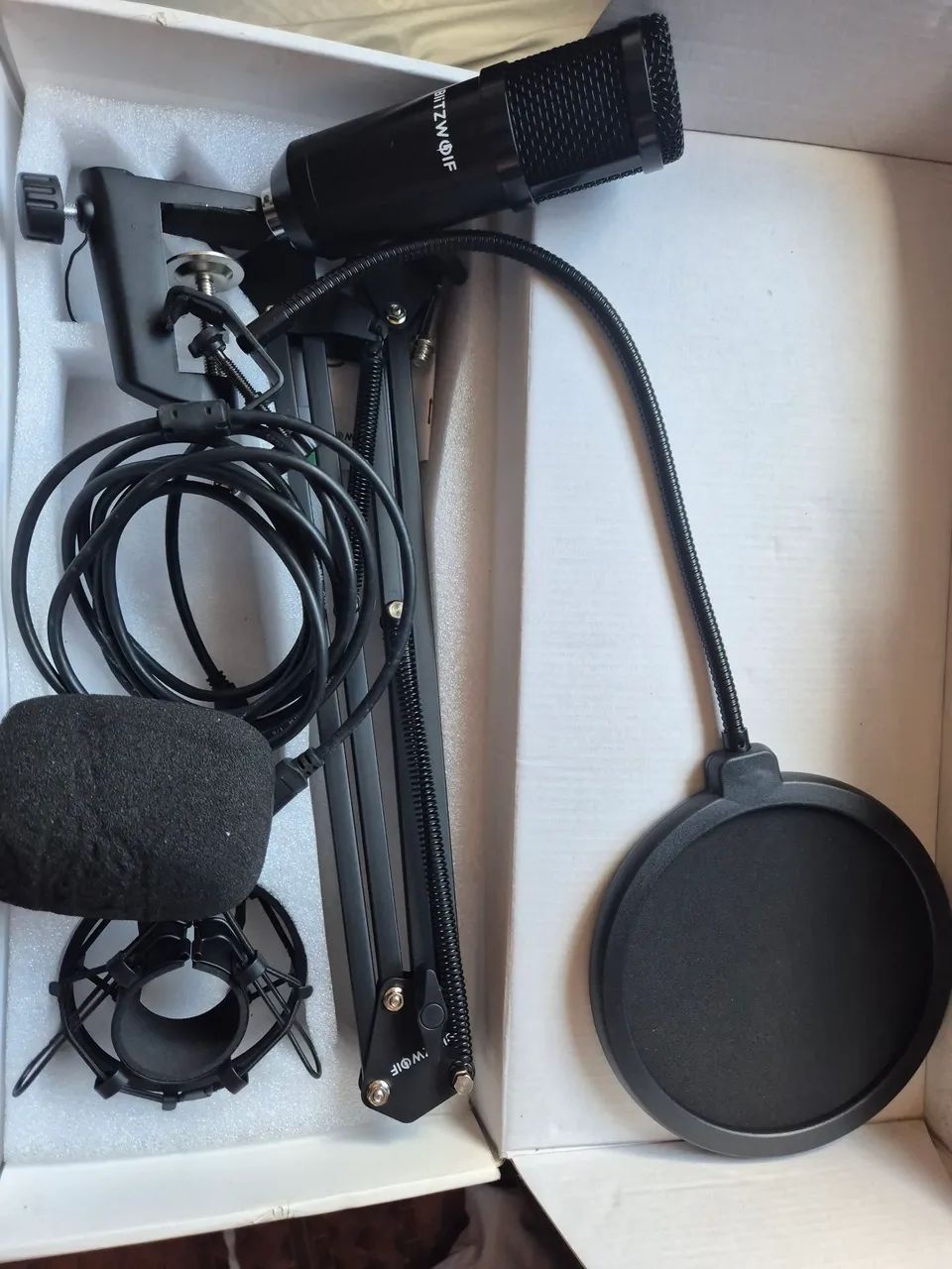 MICROFONE BLITZWOLF (BW-CM2) NOVO - Foto 3