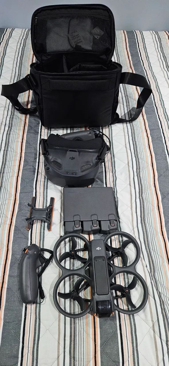 DJI Avata2 fly more usado (goggles n3 + motion3 + 3 baterias)