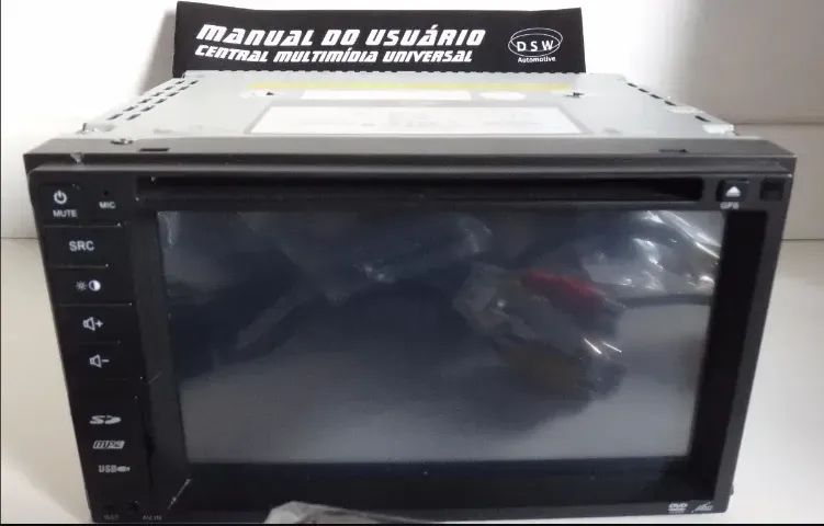 Central Multimídia Dsw 2138 Dvd Tv Gps Usb Sd Bluetooth - Foto 2