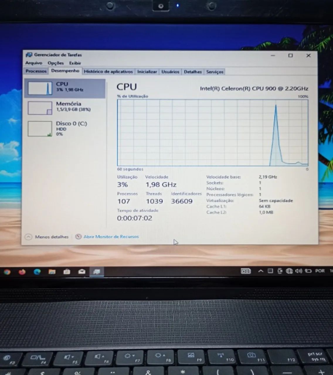NOTEBOOK CCE WIN INTEL CELERON  - Foto 2