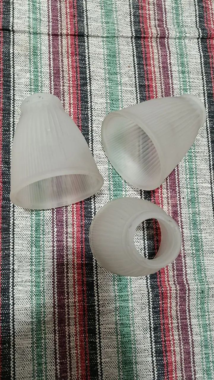 Cúpula Tulipa de Vidro 