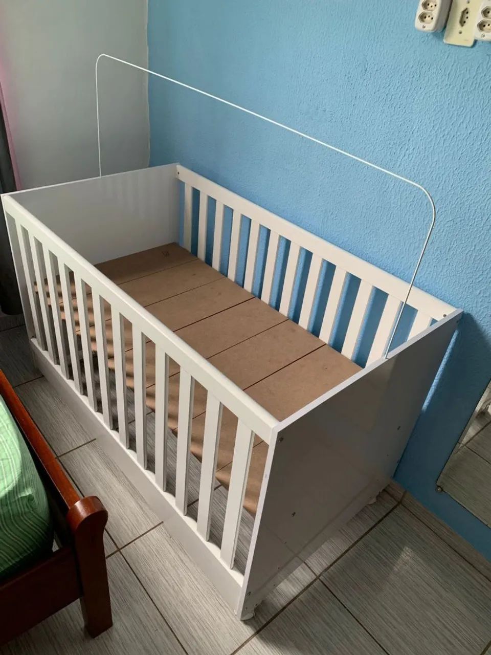 Kit infantil berço e comoda - Foto 2