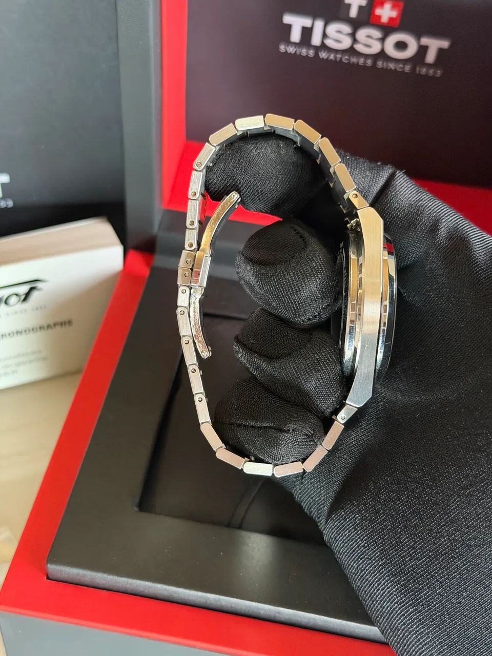 Relógio de pulso Tissot Prx 40mm automático usado  - Foto 2
