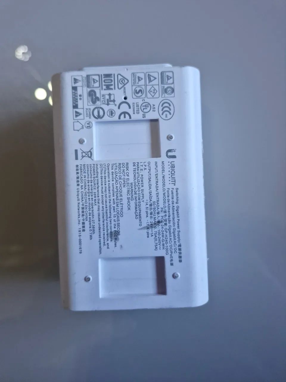 Fonte ubiquiti 24 volts  - Foto 4